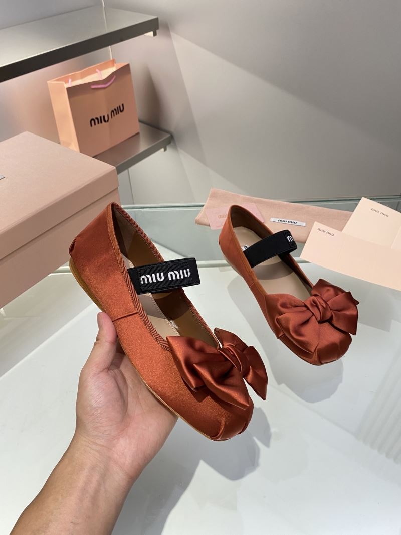 Miu Miu flat shoes